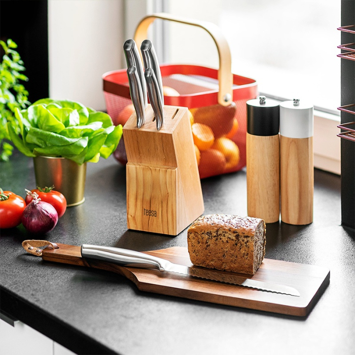 SET 5 CUTITE IN BLOC LEMN TEESA [5]