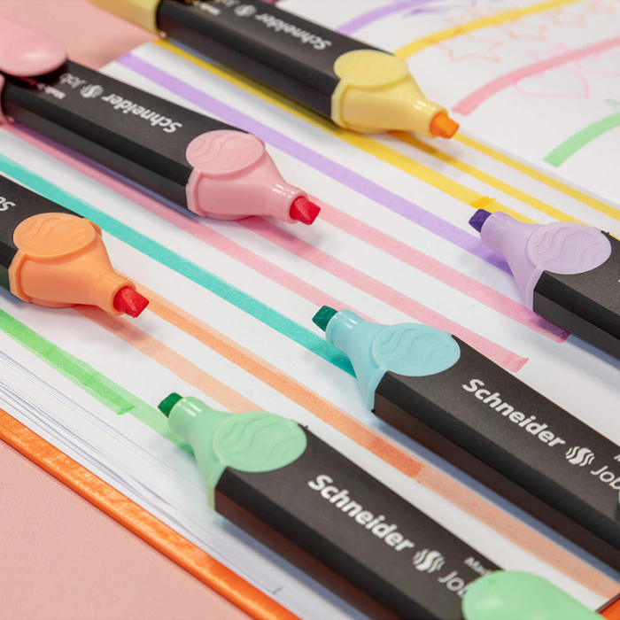 SET 6 EVIDENTIATOARE PASTEL SCHNEIDER [4]