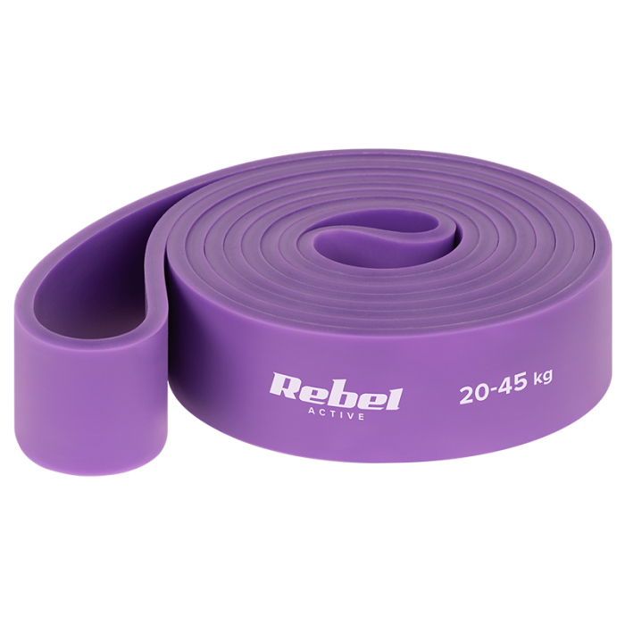 SET 7 BENZI ELASTICE POWER BAND 4-82KG REBEL ACTIVE [12]