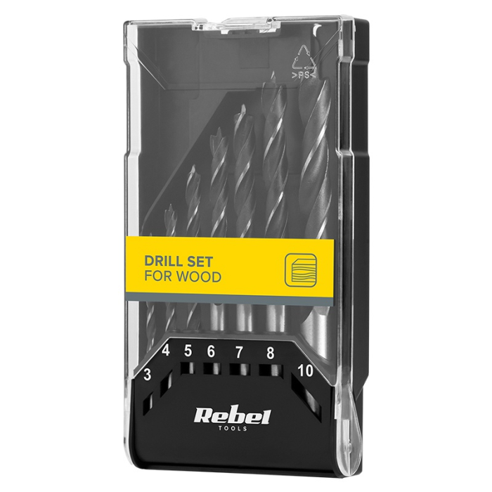 SET 7 BURGHIE LEMN 3-10MM REBEL [4]