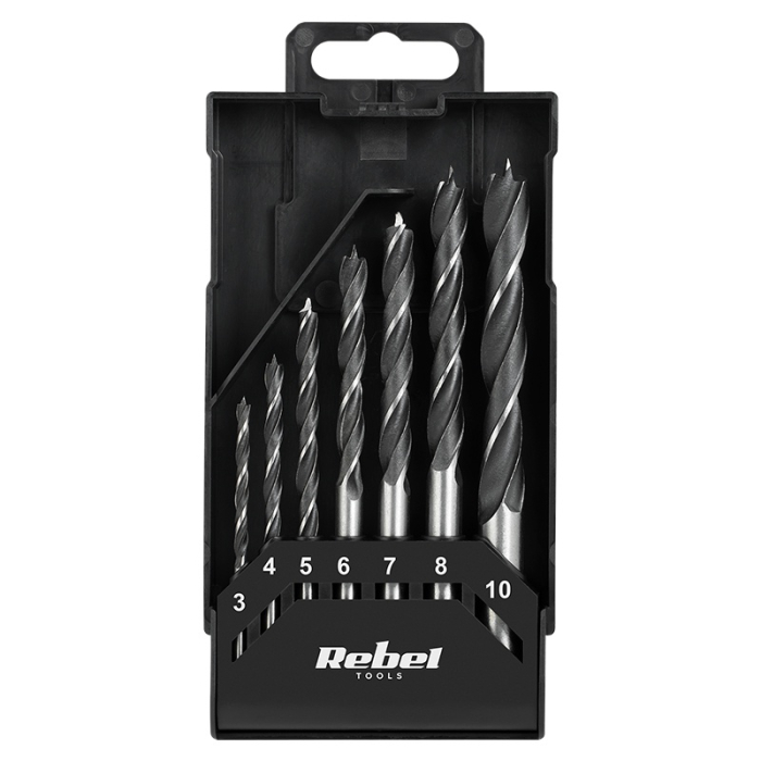 SET 7 BURGHIE LEMN 3-10MM REBEL [3]