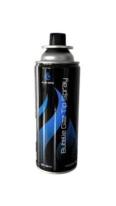 SET ARZATOR CU GAZ CU APRINDERE PIEZO +3 BUTELII GAZ 227GR EURGAS BERVAS [2]