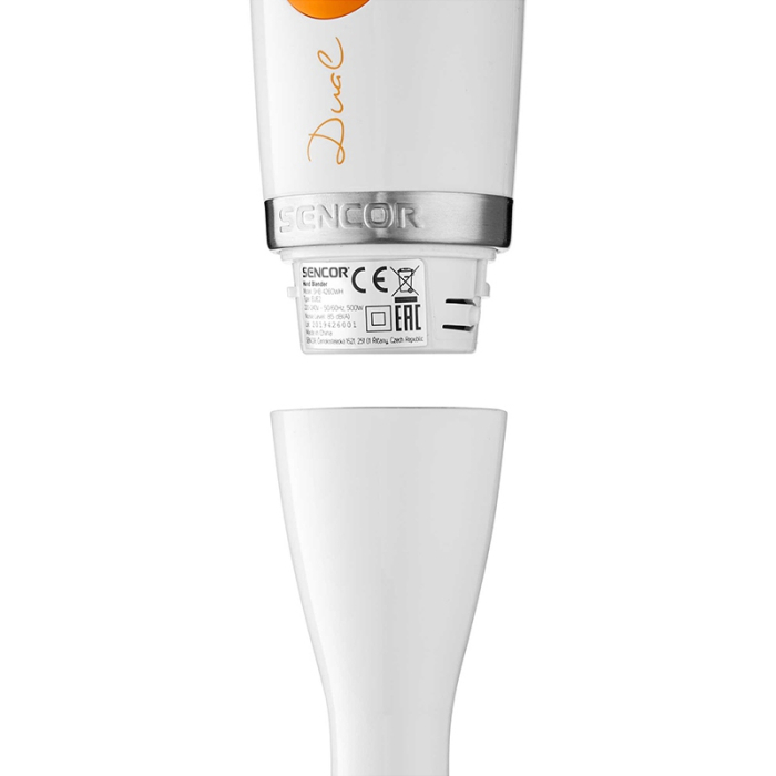 SET BLENDER DE MANA 2 VITEZE 600W ALB SENCOR [8]
