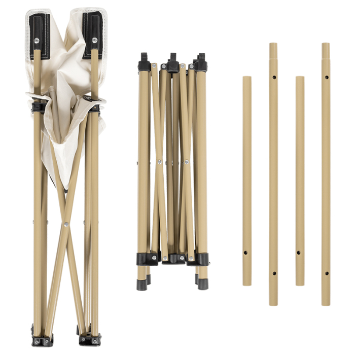 SET CAMPING MASA+4 SCAUNE METALICE PLIABIL REBEL ACTIVE [8]