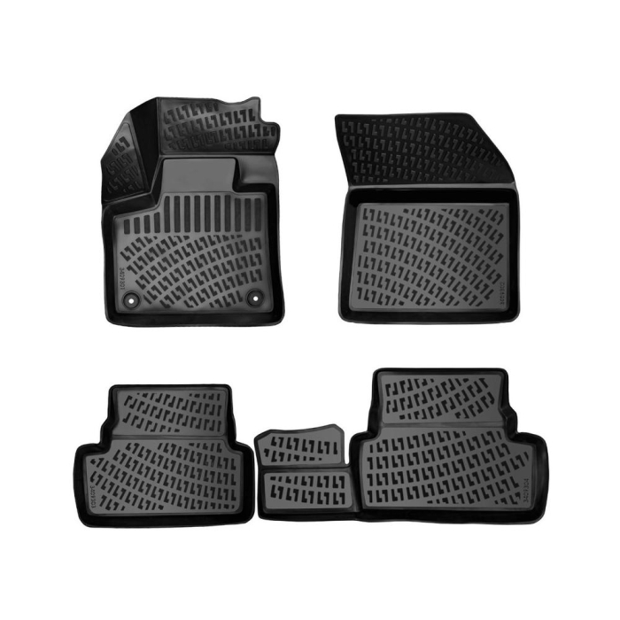 SET COVORASE AUTO CAUCIUC UMBRELLA PENTRU PEUGEOT 3008 II (EXCEPTIE HYBRID) 2016-2023 [2]