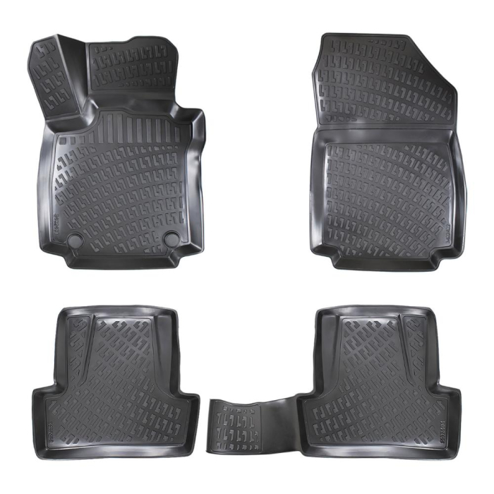 SET COVORASE AUTO CAUCIUC UMBRELLA PENTRU RENAULT CLIO 4 2012-2019 [3]