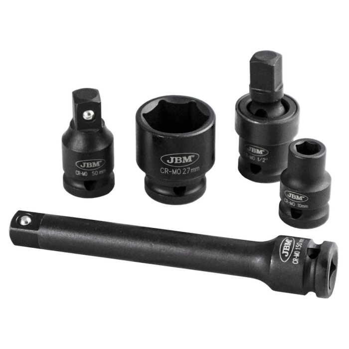 SET DE 14 TUBULARE DE IMPACT SCURTE 1/2` JBM [13]