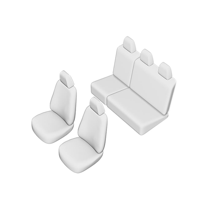 SET HUSE SCAUN UMBRELLA PENTRU VW CADDY 2004-2015 (BANCHETA FRACTIONATA) [2]