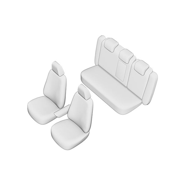 SET HUSE SCAUN UMBRELLA PENTRU VW CC 2008-2017 (BANCHETA FRACTIONATA) CU TETIERE SPATE IN FORMA DE L [2]