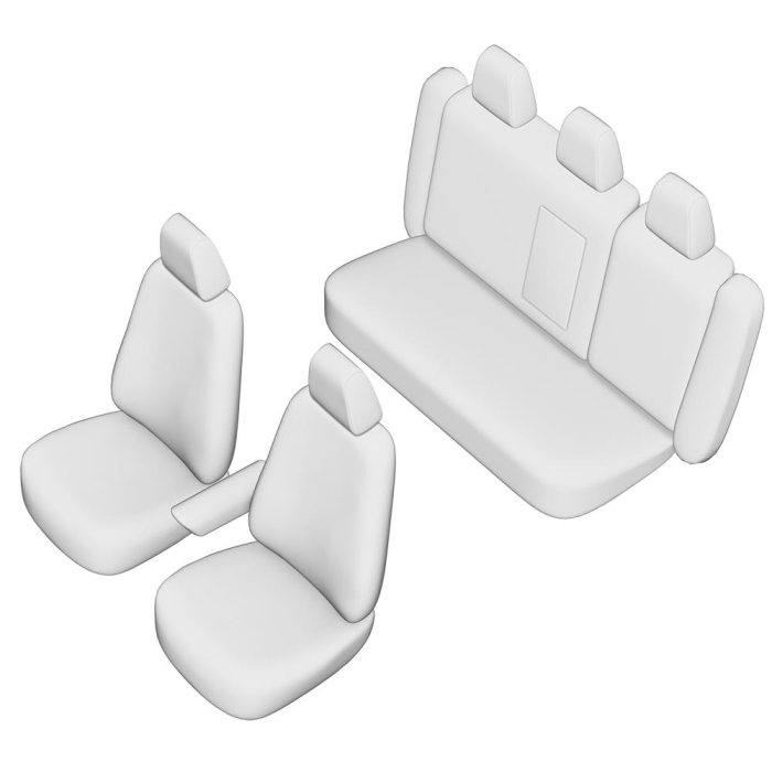 SET HUSE SCAUN UMBRELLA PENTRU VW GOLF 5 2004-2010 (BANCHETA FRACTIONATA) [2]
