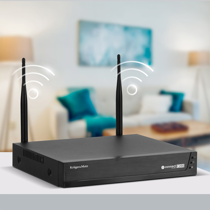 SET NVR SUPRAVEGHERE VIDEO WIFI 4 CAMERE TUYA WI-FI 6 [4]