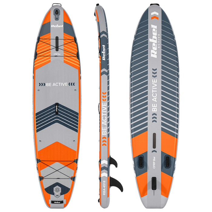 SET PLACA GONFLABILA STAND UP PADDLE SUP PRO REBEL ACTI [3]