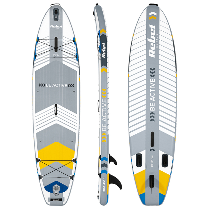 SET PLACA GONFLABILA STAND UP PADDLE SUP PRO REBEL ACTI [3]
