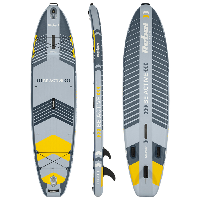 SET PLACA GONFLABILA STAND UP PADDLE SUP PRO REBEL ACTI [3]