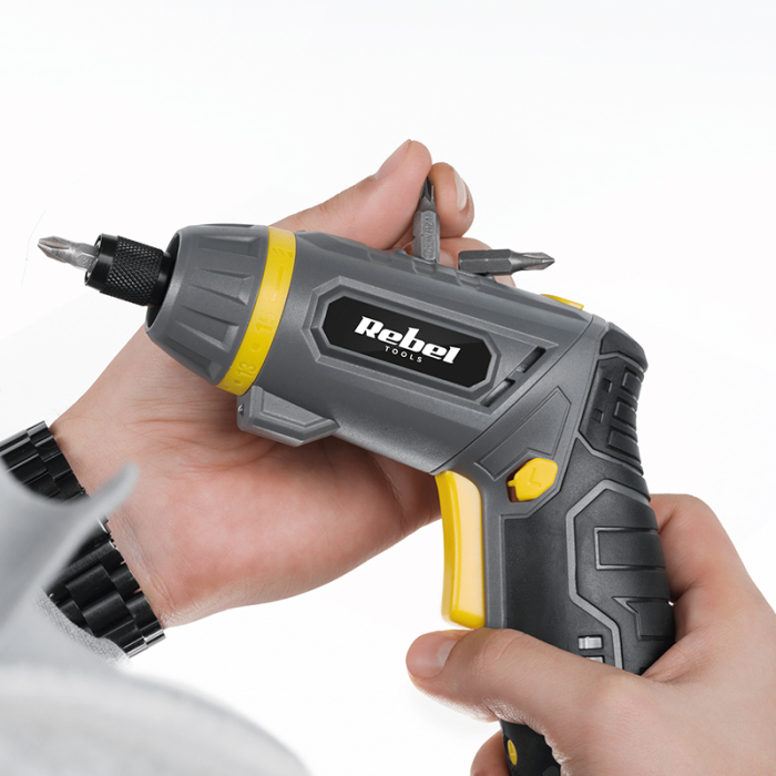 SET SURUBELNITA CU ACUMULATOR 4V 2AH REBEL [5]