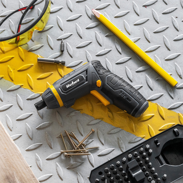 SET SURUBELNITA CU ACUMULATOR 4V 2AH REBEL [8]