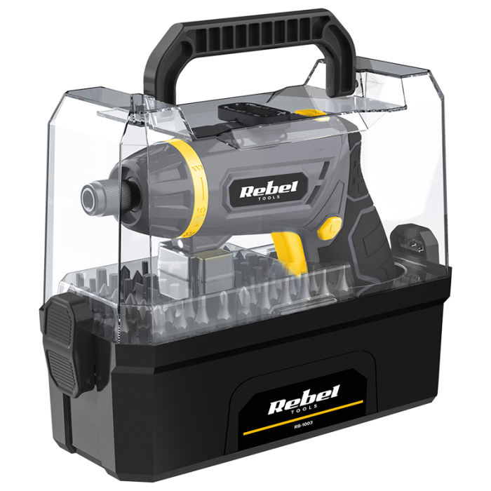 SET SURUBELNITA CU ACUMULATOR 4V 2AH REBEL [6]