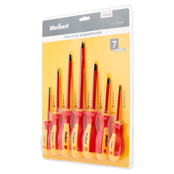 SET SURUBELNITE IZOLATE 1000V 7 BUC REBEL [5]