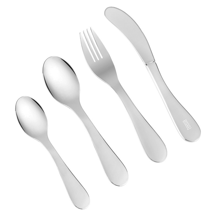 SET TACAMURI INOX COPII 4 PIESE TEESA [2]