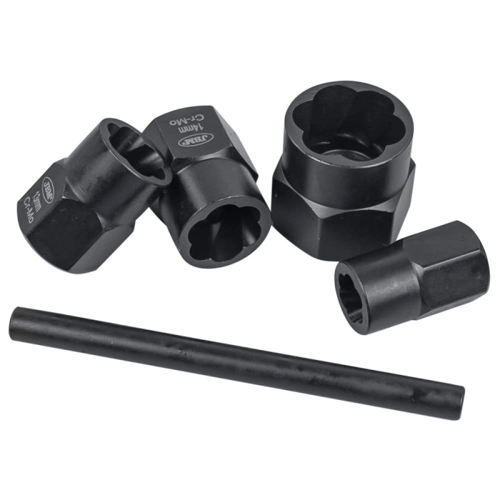 SET TUBULARE TWIST DE 3/8` PENTRU EXTRACTIE A PIULITELOR SI SURUBURILOR DE BLOCARE JBM [8]