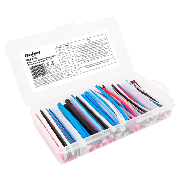 SET TUBURI TERMOCONTRACTABILE 10CM COLOR 170 BUC [2]