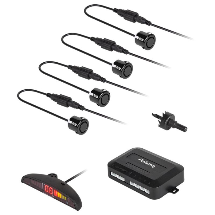 SISTEM PARCARE DISPLAY LED 4 SENZORI NEGRI [2]
