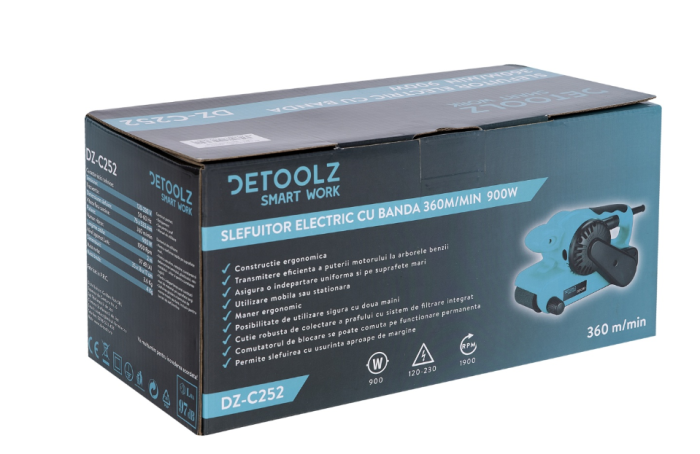 Slefuitor electric cu banda 360m/min 900W [6]