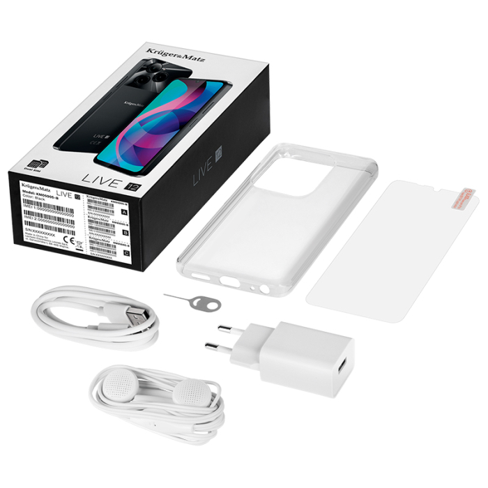 SMARTPHONE LIVE 12 NEGRU KRUGER&MATZ [4]