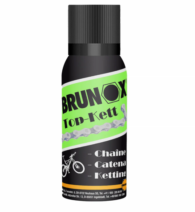 Solutie ungere si curatare lanturi TIP SPRAY Brunox Top-Kett 100ml [2]