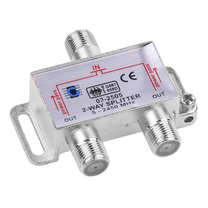 SPLITTER 2 CAI POWER PASS 5-2450 MHZ [2]