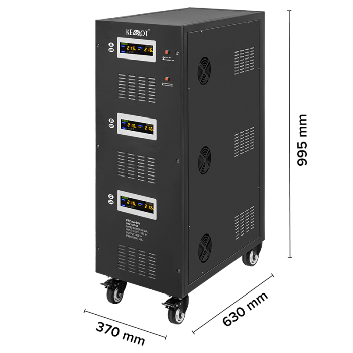 STABILIZATOR SERVOMOTOR TRIFAZAT 60KVA PROAVR-60K KEMOT [8]