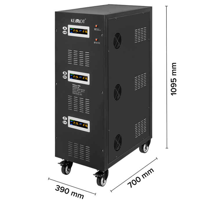 STABILIZATOR SERVOMOTOR TRIFAZAT 80KVA PROAVR-80K KEMOT [8]