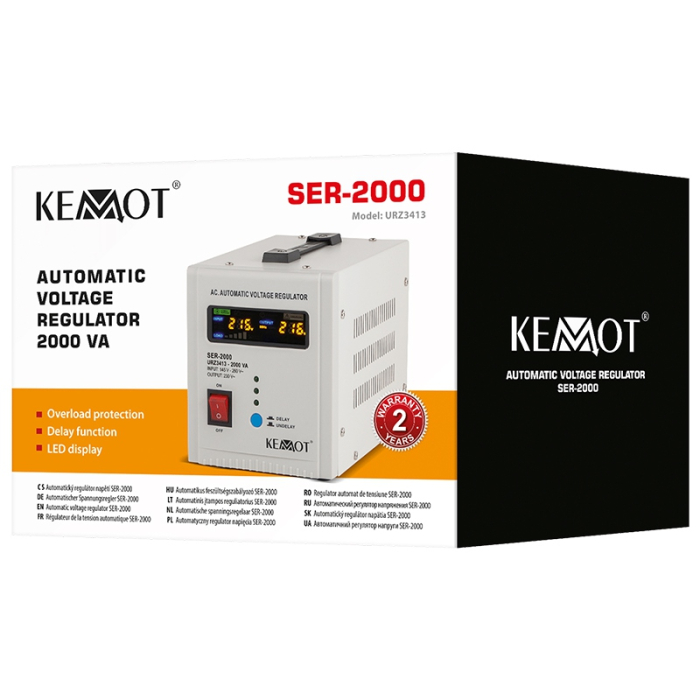 STABILIZATOR TENSIUNE AUTOMAT 2000VA KEMOT [6]