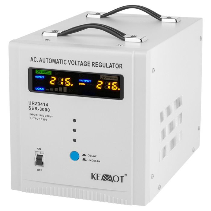 STABILIZATOR TENSIUNE AUTOMAT 3000VA KEMOT [2]