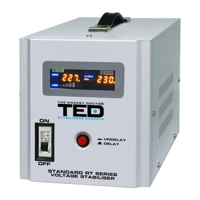 STABILIZATOR TENSIUNE AUTOMAT AVR 5000VA TED [2]