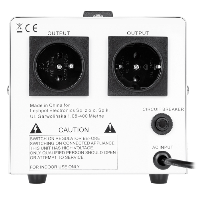 STABILIZATOR TENSIUNE SERVOMOTOR 1000VA KEMOT [5]