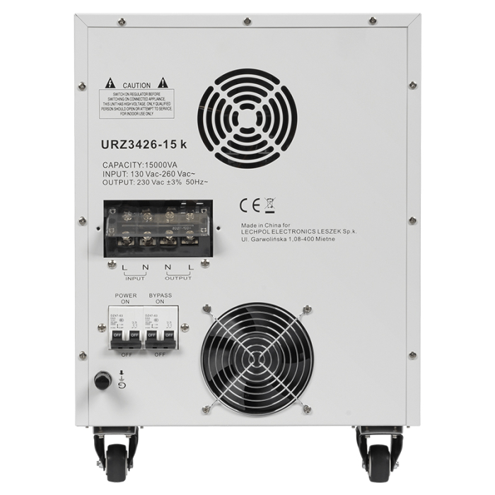 STABILIZATOR TENSIUNE SERVOMOTOR 15KVA KEMOT [5]