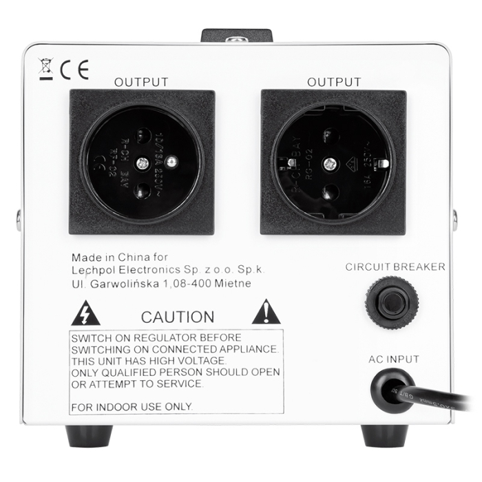 STABILIZATOR TENSIUNE SERVOMOTOR 500VA KEMOT [5]