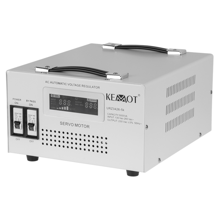 STABILIZATOR TENSIUNE SERVOMOTOR 5KVA KEMOT [2]