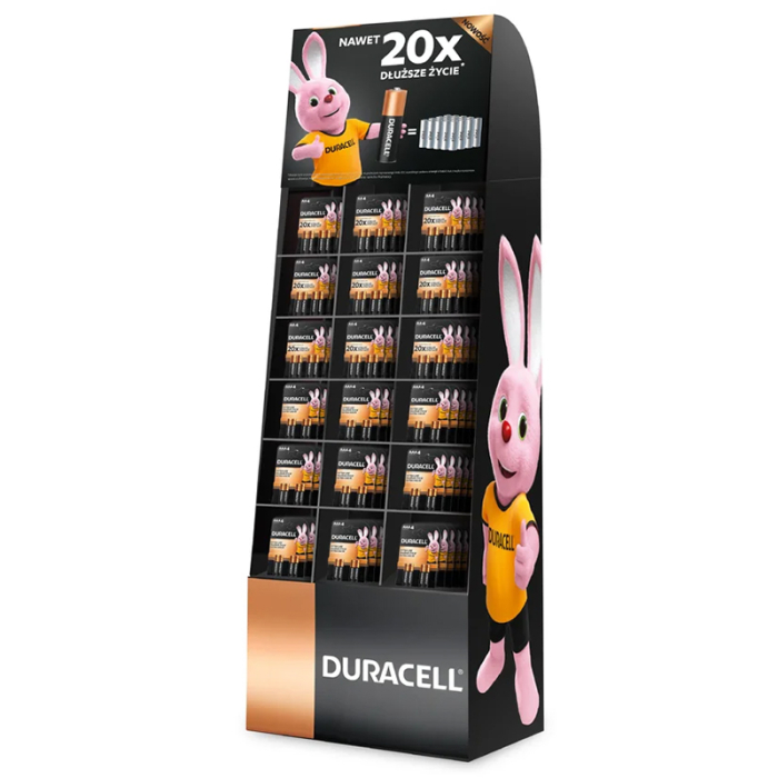 STAND BATERII 96X LR06 + 48X LR03 DURACELL [2]