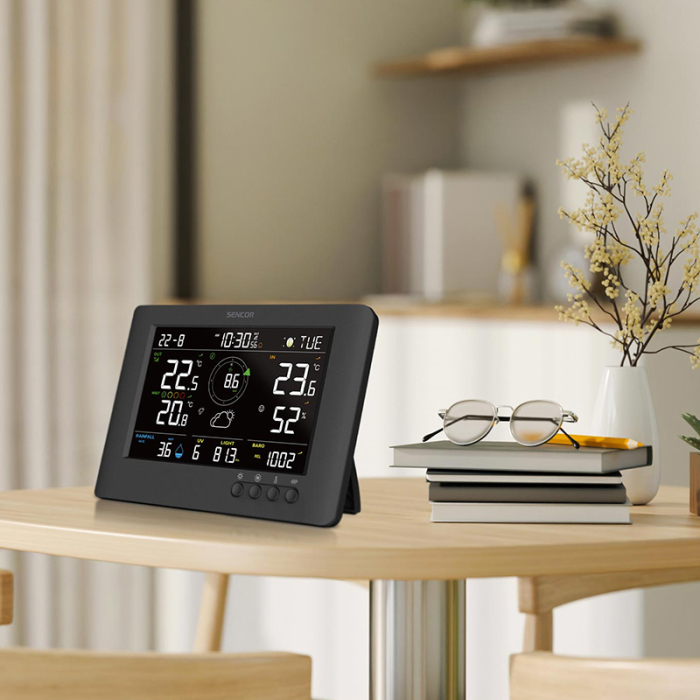 STATIE METEO PROFESIONALA WBGT WIFI 8 IN 1 SENCOR [10]