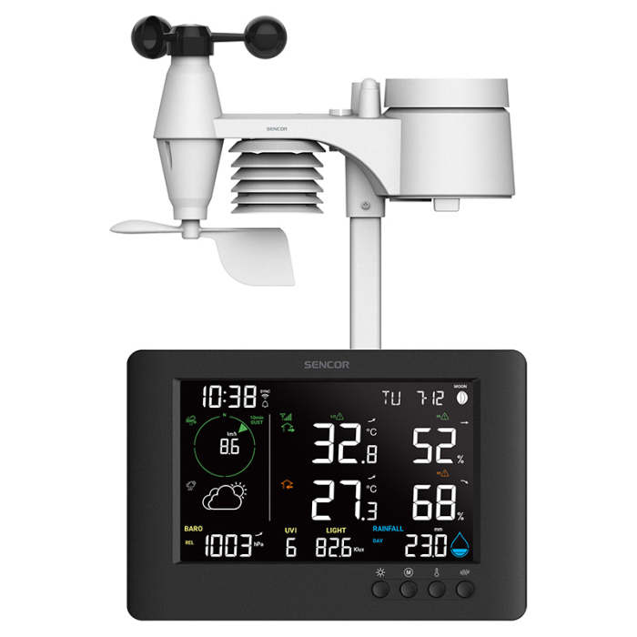 STATIE METEO PROFESIONALA WIFI 7 IN 1 SENCOR [3]
