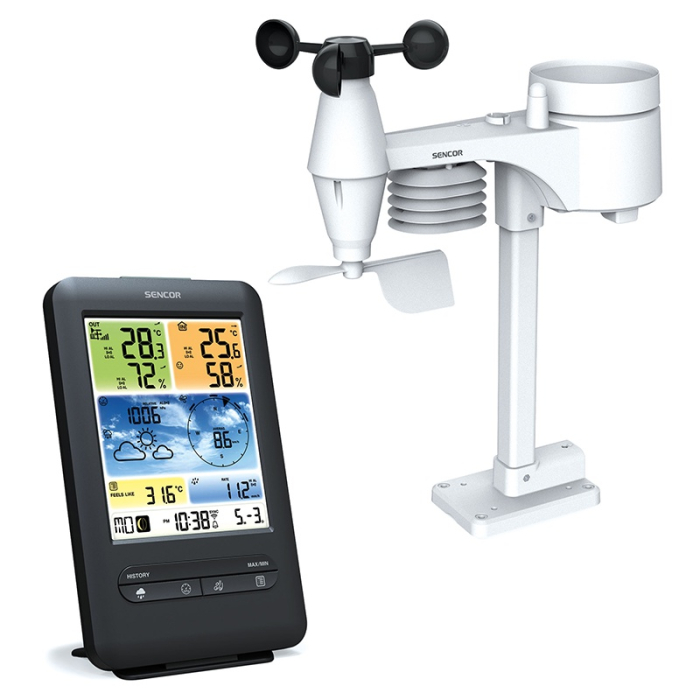 STATIE  METEO PROFESIONALA WIFI SWS 9898 SENC [11]