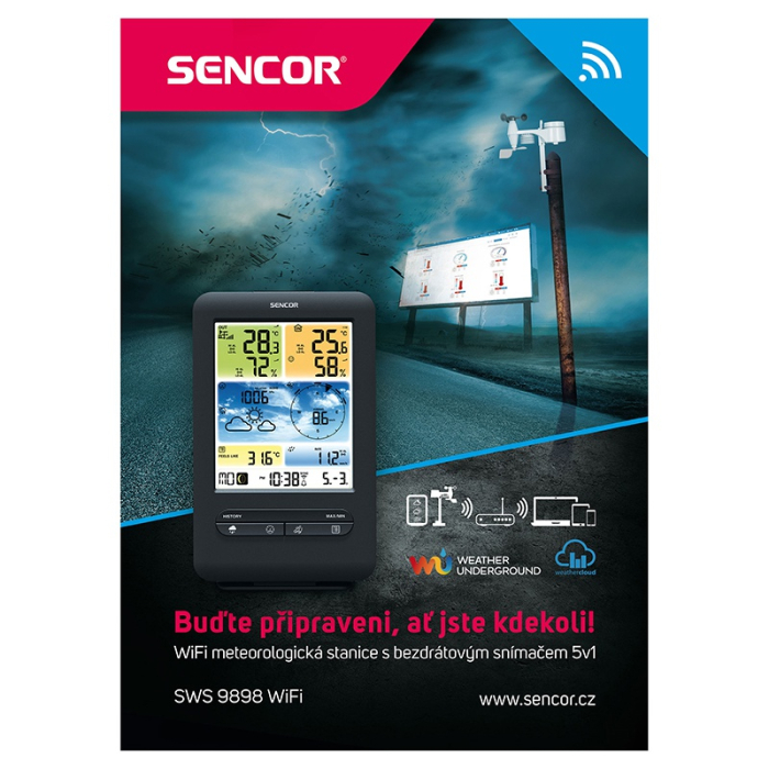 STATIE  METEO PROFESIONALA WIFI SWS 9898 SENC [10]