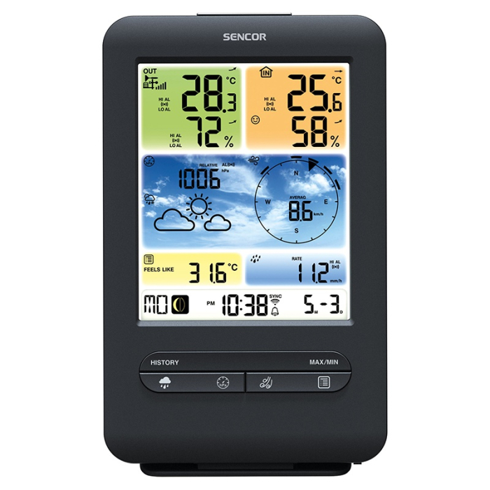 STATIE  METEO PROFESIONALA WIFI SWS 9898 SENC [16]