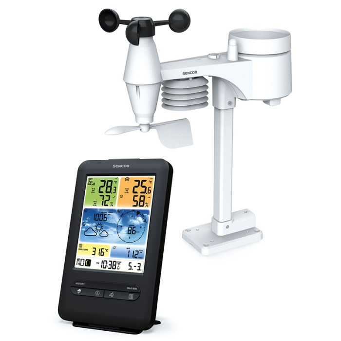 STATIE  METEO PROFESIONALA WIFI SWS 9898 SENC [2]