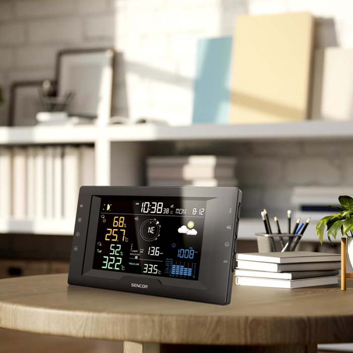 STATIE METEO PROFESIONALA WIRELESS 5 IN 1 SENCOR [9]