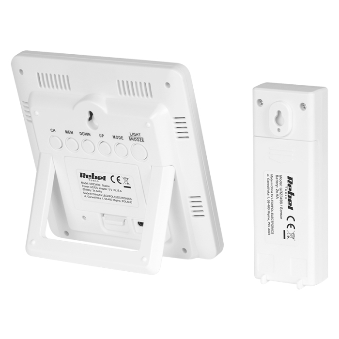 STATIE METEO WIRELESS CU SENZOR EXTERIOR REBEL [3]