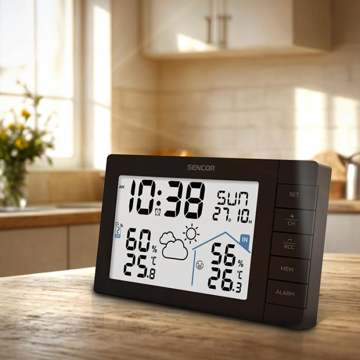 STATIE METEO WIRELESS SWS 3200 SENCOR [7]