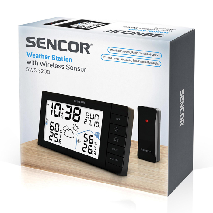 STATIE METEO WIRELESS SWS 3200 SENCOR [6]